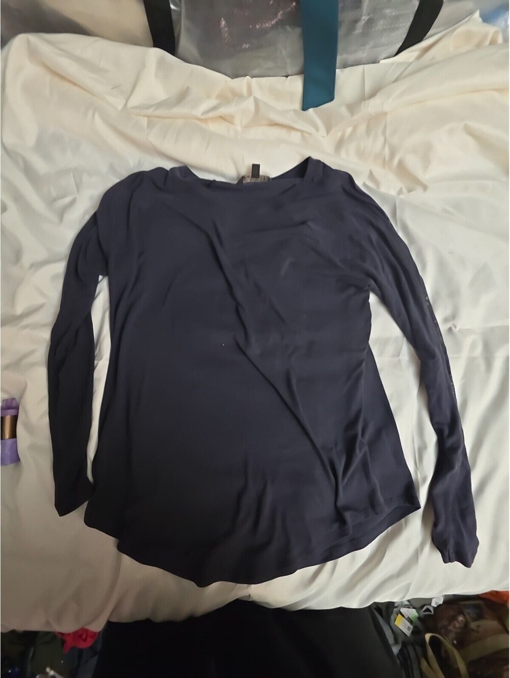 Athleta Women's Black Long Sleeve Athletic Shirt XS